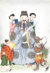 Wên Ch’ang, K’uei Hsing, and Chu I.